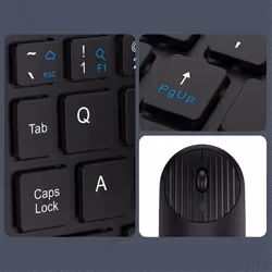 2.4g Wireless Bluetooth Keyboard and Mouse Set TYPE-C Charging A