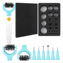 Paper Sculpting Tool Kit&Die Brush for Card Making Paper Blossom Tool