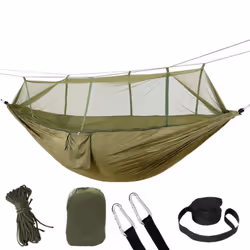 Camping Hammock with Net 2 Person Hammock with Net Mesh