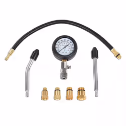 8Pcs Petrol Engine Cylinder Compression Tester Kit Gauge Tool