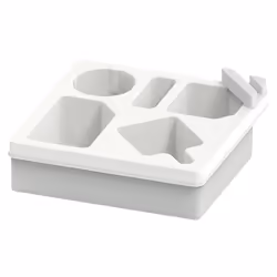 Sofa Cup Holder Tray Car Back Seat Cup Holder Snack Storage Box White