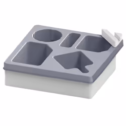 Sofa Cup Holder Tray Car Back Seat Cup Holder Snack Storage Box Gray