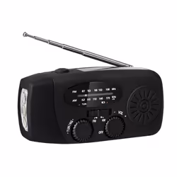 AM/FM Emergency Weather Radio Hand Crank Solar Weather Radio