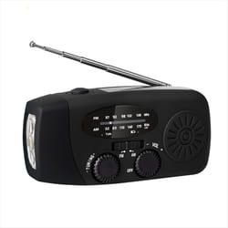 AM/FM Emergency Weather Radio Hand Crank Solar Weather Radio