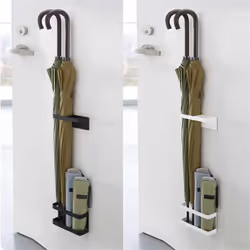 Magnetic Storage Rack for Umbrella Stands Storage Holder White