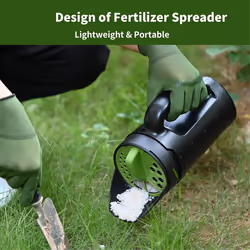 Seed Spreader Hand Held, Hand Spreader Lawn and Garden