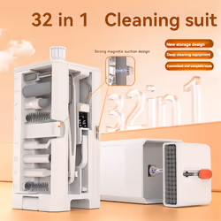 32 in 1 Digital Cleaning Tool Set Keyboard Cleaning Brush Dust A