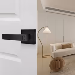 Door Lever, Keyless Interior Door Knobs, Privacy Door Lever Locksets