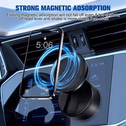 Electric Vacuum Magnetic Suction Car Phone Mount,