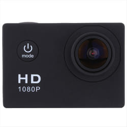 1080P HD Action Camera LCD Screen Waterproof 30m Sports Black