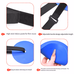 8PCS Football Training Target Plate, Football Practice Aids