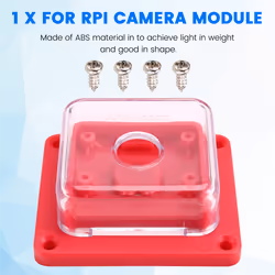 For RPi Camera Module Case for RPi Camera Red