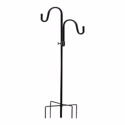 Wrought Iron Garden Stand Sheep Hook Garden Stand Shepherd Hook