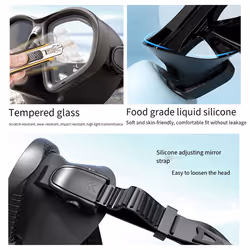 Free Diving Mask Equipment Wide Field of View Scuba Diving Goggles