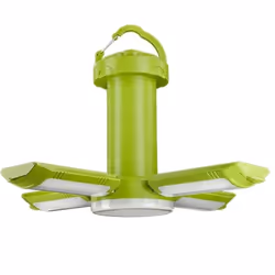 Portable 4 Leaves Camping Lantern,USB Rechargeable,LED Tent Lamp