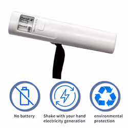 Hand Luggage Scale Power Generation 50kg 50g No Need Battery