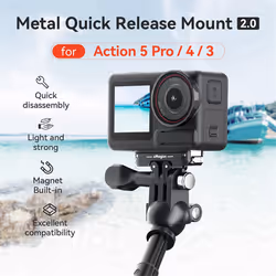 Magnetic Quick Release Adapter Action Camera Accessories