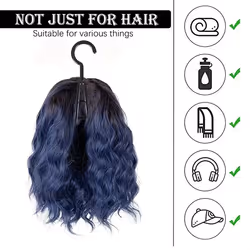 6pcs Long Hair Extensions Storage Bag Non-Woven Dust Wigs Carrier