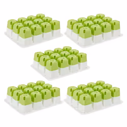 Seedling Trays, Silicone Houseplant Growing Trays, Set of 5