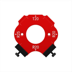 Woodworking Router Templates Arc Angle Positioning Template, B