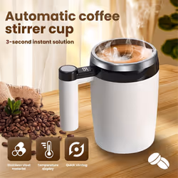 Automatic Magnetic Stirring Coffee Mug, Self-Stirring Coffee Mug B