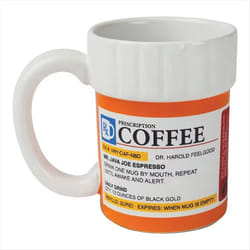 Ceramic Coffee Cup, Medicine Bottle Modeling Mug