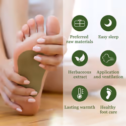 Foot Patches Pads Feet Body Cleansing Relieve Stress Help Sleeping