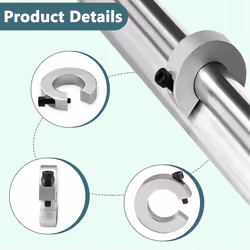 8Pcs SBR16 Linear Rail Stop Collars Aluminum Alloy Shaft