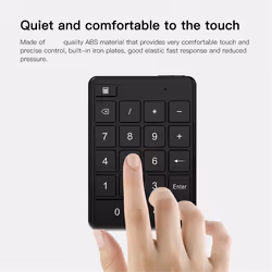 19 Keys Universal Bluetooth Wireless Numeric Keypads for PC