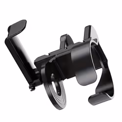Portable 2 in 1 Desk Cup Holder Adjustable Non Slip Headphone Holder