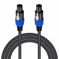 Speakon Cable 6ft Professional 18Guage Male to Male Audio Cord