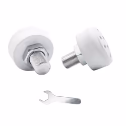 Quad Skates Break Front Roller Skating Stop Brake White