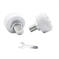 Quad Skates Break Front Roller Skating Stop Brake White