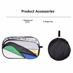 60x90cm 5 in 1 Portable Photography Reflector