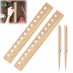 Garden Planting Ruler, Spacing Template 2 set