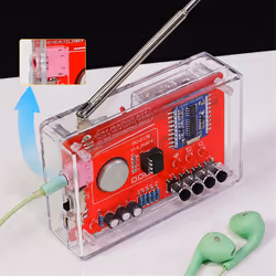 DIY Electronic Kit FM Radio Production Kit Circuit Board