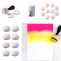 Mini Ink Blending Tools Interchanged Round Foams Refills