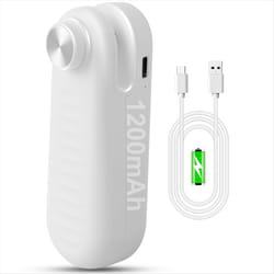 Rechargeable Chip Bag Sealer Heat Seal,Portable Bag Resealer White
