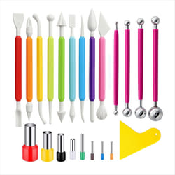 Pottery Tools Set of 22 Clay Sculpture Carving Knives