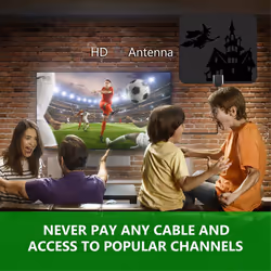 Home Terrestrial TV HD Reception Digital Antenna