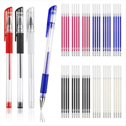 Heat Erasable Pens for Fabric with 64 Refills, Fabric Marking Pens