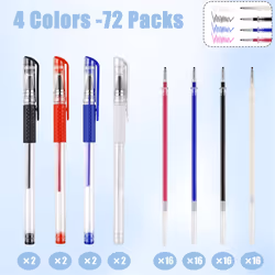 Heat Erasable Pens for Fabric with 64 Refills, Fabric Marking Pens
