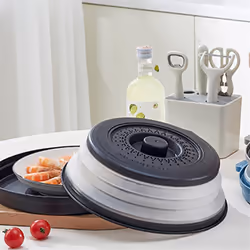 Foldable Microwave Food Splash Guard Microwave Plate Cover