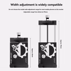 Bike Phone Holder Cycling Fixed Bracket Bicycle Scooter Red