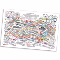Abstract Canvas Wall Art Prints the Healing Web Chart Poster