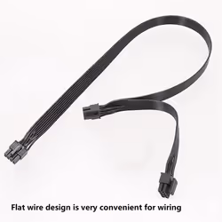 PSU 8 Pin to 8 & 4+4 Pin EPS Cable Male to Male CPU Power Cable