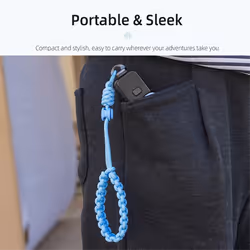 For 3 Wrist Lanyard Anti-Lost Hand Strap Blue