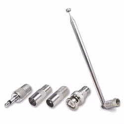 1set Rod Antenna 3.5mm Adapter FM Radio Antenna Replacement