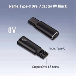 8V HQ850 Type-C Shaver Charger Adapter Charging for B