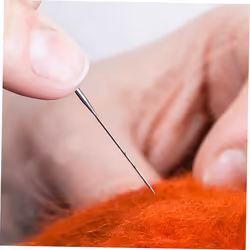 DIY Needle Felting Kit with 10 Each Fine and Coarse Felting Needles